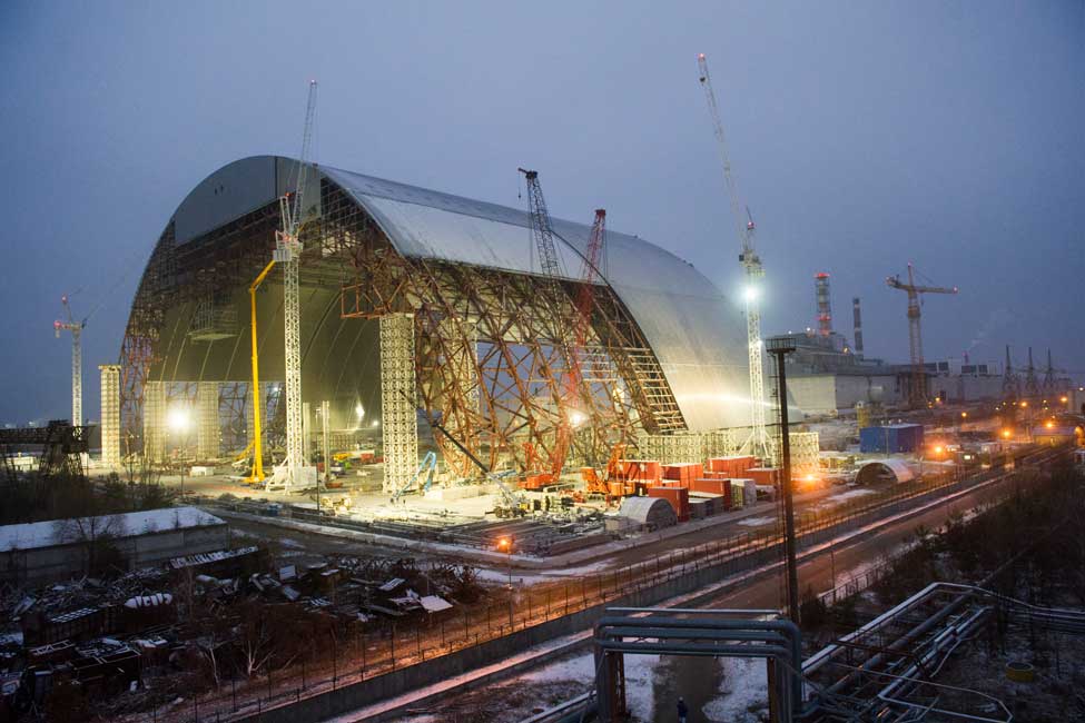 Bechtel International Team Completes Chernobyl Arch Project