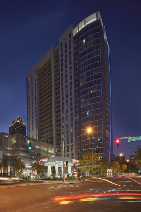 Luxury Student Housing Tower Complete At Georgia State University ...