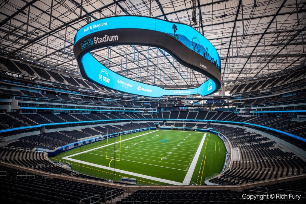 NFL SoFi Stadium Ensures Unique Fan Experience  Construction